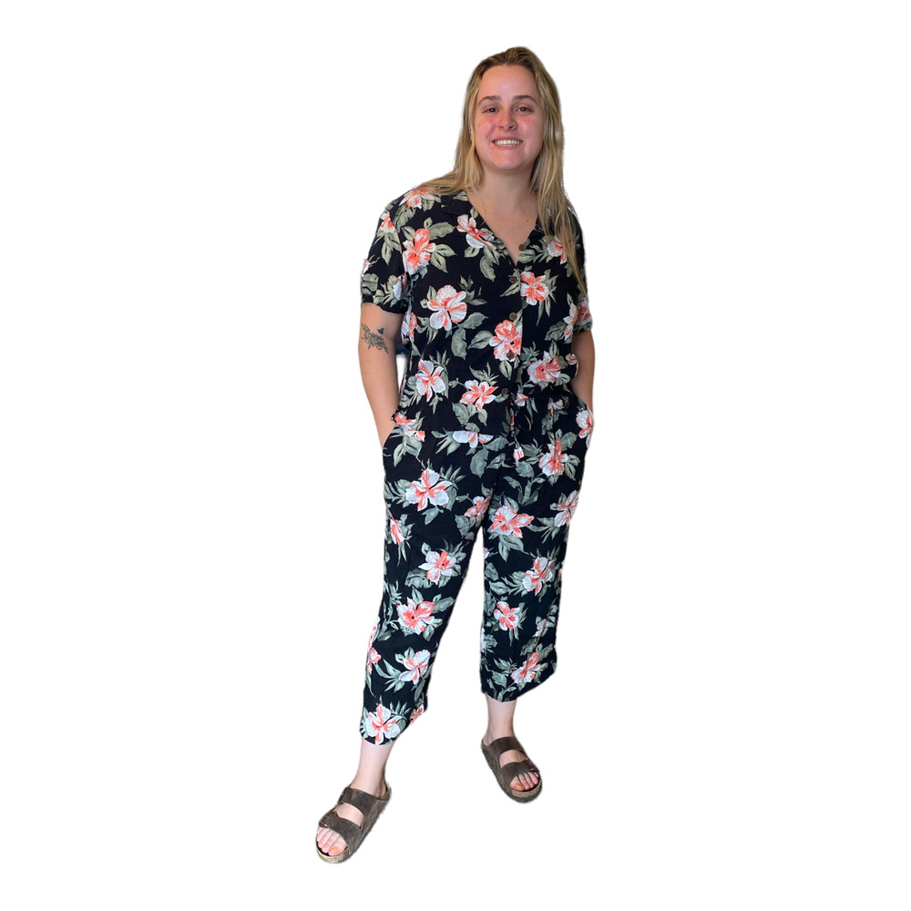 Vintage Island Traders Women's Tropical Top & Pants Set Size XL